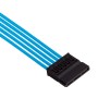 Corsair Premium Sleeved DC Cable Pro Kit, Type 4 (Generation 4) - Blu