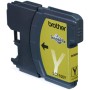 Brother LC-1100Y Yellow Ink Cartridge Blister Pack cartuccia d'inchiostro Originale Giallo