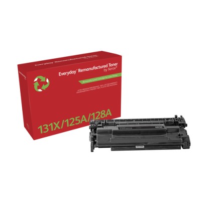 Everyday Rigenerato Toner Nero di Xerox per HP 131X (CF210X), Alta capacità