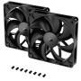 Corsair RS140, Ventola PWM - 140mm, 2 Ventole - Nero