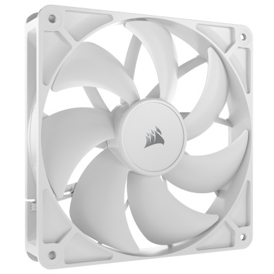 Corsair RS140, Ventola PWM - 140mm, 2 Ventole - Bianco