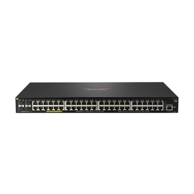 Aruba 2930F 48G PoE+ 4SFP+ 740W TAA Gestito L3 Gigabit Ethernet (10/100/1000) Supporto Power over Ethernet (PoE) 1U Nero