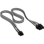 Corsair Premium Sleeved DC Cable Pro Kit, Type 5 (Generation 5) - Bianco/Nero