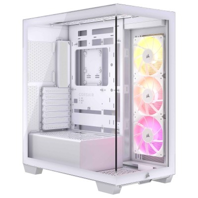 Corsair 3500X ARGB, Vetro Temperato - Bianco