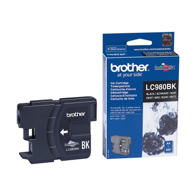 Brother LC-980BKBPDR cartuccia d'inchiostro 5 pz Originale Nero