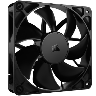 Corsair RS120, Ventola PWM - 120mm, 3 Ventole - Nero