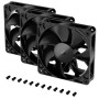 Corsair RS120, Ventola PWM - 120mm, 3 Ventole - Nero