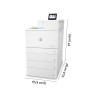 HP Color LaserJet Enterprise Stampante M856dn, Stampa, Stampa fronte/retro