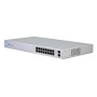 Ubiquiti UniFi US-16-150W switch di rete Gestito Gigabit Ethernet (10/100/1000) Supporto Power over Ethernet (PoE) 1U Bianco