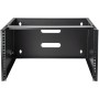 StarTech.com Staffa Rack 19" 6U a Parete - Profondità 35 cm Profilo Basso - Rack 19 pollici per Switch, Patch Panel, Server e D