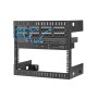 StarTech.com 8U 19" Rack di rete per montaggio a parete a 2 staffe - Rack open frame a muro profondo 30cm. Rack per dati/AV/IT/a