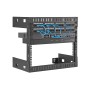 StarTech.com 8U 19" Rack di rete per montaggio a parete a 2 staffe - Rack open frame a muro profondo 30cm. Rack per dati/AV/IT/a