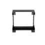 StarTech.com 8U 19" Rack di rete per montaggio a parete a 2 staffe - Rack open frame a muro profondo 30cm. Rack per dati/AV/IT/a