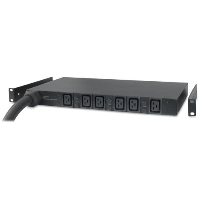 APC Basic Rack PDU AP7526 unità di distribuzione dell'energia (PDU) 6 presa(e) AC 1U Nero