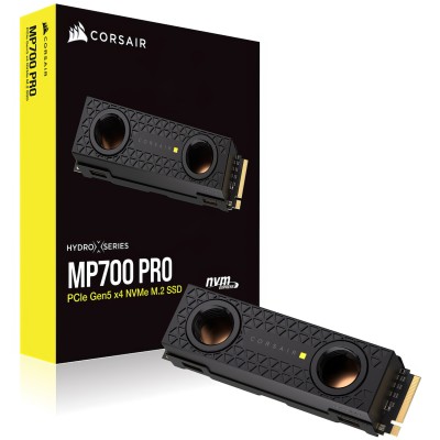 Corsair Force MP700 PRO Hydro X Series, NVMe SSD, PCIe 5.0 M.2 Type 2280 - 4 TB