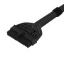 Silverstone PP06BE-MB35 ATX cable - Nero 350mm