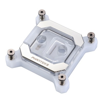 PHANTEKS C370I WaterBlock CPU, ARGB, Acrilico - Bianco