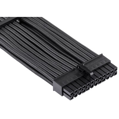 Corsair Premium Sleeved ATX 24-pin, Type 4 (Generation 4) - Nero