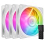 Cooler Master Mobius 120P ARGB 3-Pack Fan Kit - Bianco