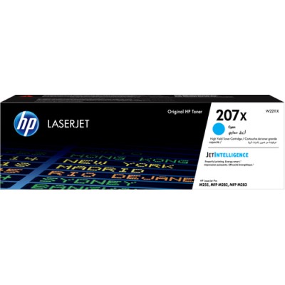 HP Cartuccia toner ciano originale LaserJet 207X ad alta capacità