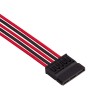 Corsair Premium Sleeved DC Cable Pro Kit, Type 4 (Generation 4) - Rosso/Nero