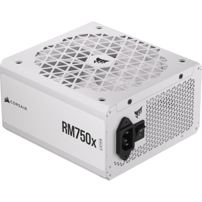 Corsair RM750x SHIFT, Alimentatore Modulare, 80 Plus Gold, Bianco - 750 Watt