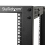 StarTech.com Armadio Server Rack con 4 staffe a Telaio Aperto 25U con profondità regolabile da 59-104cm - Rack per apparecchiat