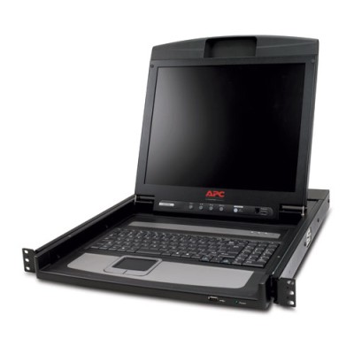 APC AP5717UK console a rack 43,2 cm (17") Nero