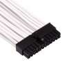 Corsair Premium Sleeved DC Cable Pro Kit, Type 4 (Generation 4) - Bianco