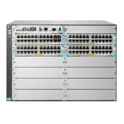 HPE 5412R 92GT PoE+ & 4-port SFP+ (No PSU) v3 zl2 Gestito L3 Gigabit Ethernet (10/100/1000) Supporto Power over Ethernet (PoE) 7