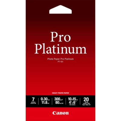 Canon Carta fotografica PT-101 Pro Platinum 4x6" - 20 fogli