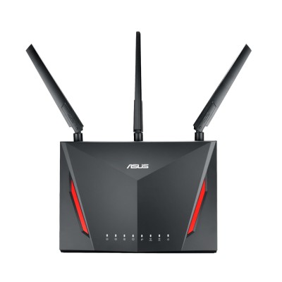 ASUS RT-AC86U router wireless Gigabit Ethernet Dual-band (2.4 GHz/5 GHz) Nero