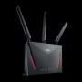 ASUS RT-AC86U router wireless Gigabit Ethernet Dual-band (2.4 GHz/5 GHz) Nero