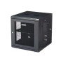 StarTech.com RK1224WALHM rack 12U Da parete Nero