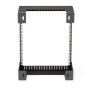 StarTech.com 12U 19" Rack di rete per montaggio a parete a 2 staffe - Rack a muro profondo 12"/30cm a telaio aperto. Rack per da