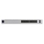 Ubiquiti UniFi Pro 24-Port PoE Gestito L2/L3 Gigabit Ethernet (10/100/1000) Supporto Power over Ethernet (PoE) 1U Argento