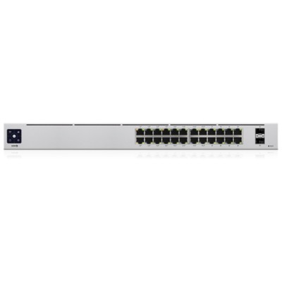 Ubiquiti UniFi 24-Port PoE Gestito L2/L3 Gigabit Ethernet (10/100/1000) Supporto Power over Ethernet (PoE) 1U Argento