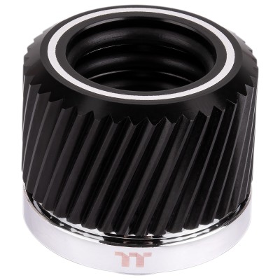 Thermaltake Pacific SF Hard Tube 16mm OD Compression - Argento/Nero