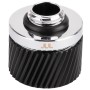 Thermaltake Pacific SF Hard Tube 16mm OD Compression - Argento/Nero