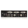 StarTech.com Switch KVM DVI USB 2 porte, con audio e hub USB 2.0