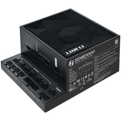 Lian Li EDGE EG1000 80 PLUS Platinum - PCIe 5.1, ATX 3.1 - 1000 Watt, Nero