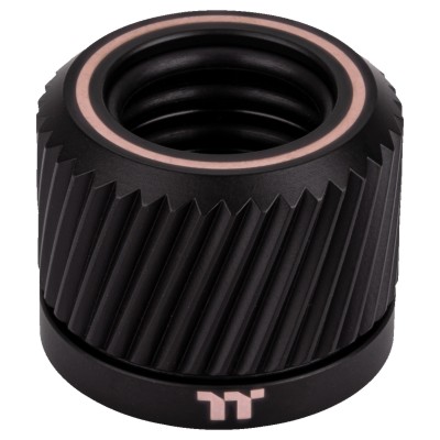 Thermaltake Pacific SF Hard Tube 16mm OD Compression - Nero