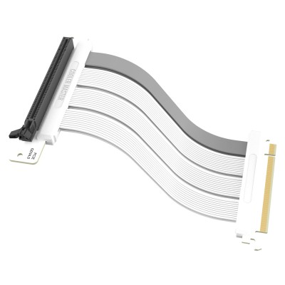 Cooler Master Riser Card Master Accessory PCIe 4.0 x16 V2 Bianco - 200 mm