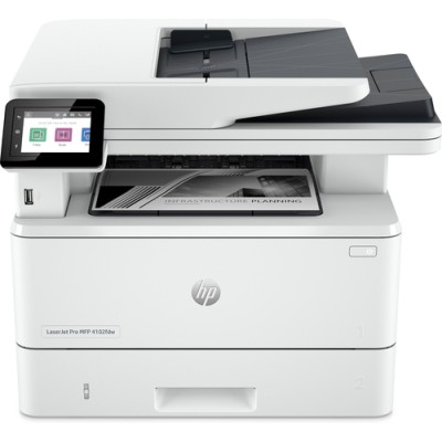 HP LaserJet Pro Stampante multifunzione 4102fdw, Bianco e nero, Stampante per Piccole e medie imprese, Stampa, copia, scansione,