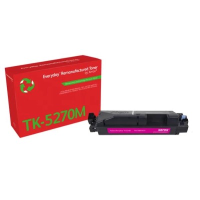 Everyday Remanufactured Toner Magenta replaces Kyocera TK-5270M