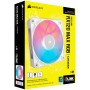 Corsair iCUE LINK RX120 MAX RGB, Ventola PWM - 120mm Thick Fan, Bianco