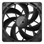 Corsair iCUE LINK RX140 MAX, Ventola PWM - 140mm Thick Fan, Dual Fan Kit - Nero