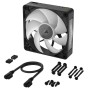 Corsair iCUE LINK RX120 MAX RGB, Ventola PWM - 120mm Thick Fan, Nero