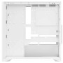 iTek Case WOODY, Vetro Temperato - Bianco/Legno