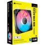 Corsair iCUE LINK RX120 MAX RGB, Ventola PWM - 120mm Thick Fan, Nero